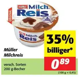 Nah&Frisch Müller Milchreis Angebot