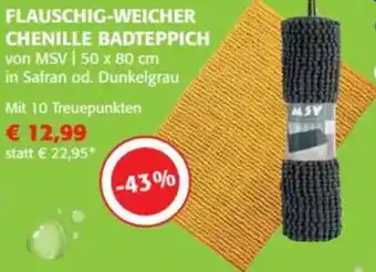 Nah&Frisch Flauschig-weicher chenille badteppich Angebot