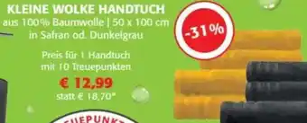 Nah&Frisch Kleine wolke handtuch Angebot