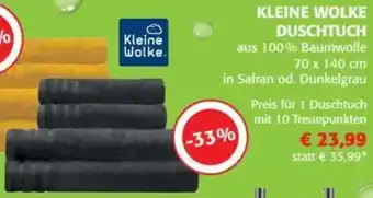 Nah&Frisch Kleine wolke duschtuch Angebot