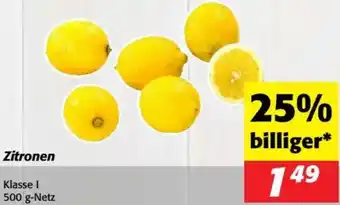 Nah&Frisch Zitronen Angebot