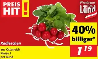 Nah&Frisch Radieschen Angebot