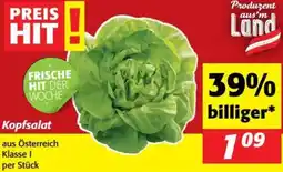 Nah&Frisch Kopfsalat Angebot