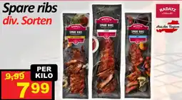 Wurstico Spare ribs Angebot
