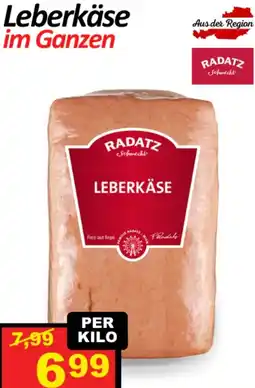 Wurstico Leberkäse im Ganzen Angebot
