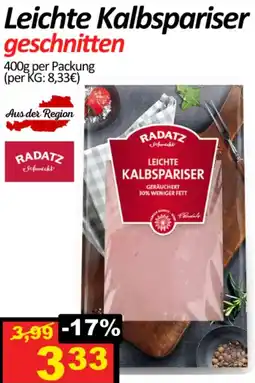 Wurstico Leichte Kalbspariser Angebot
