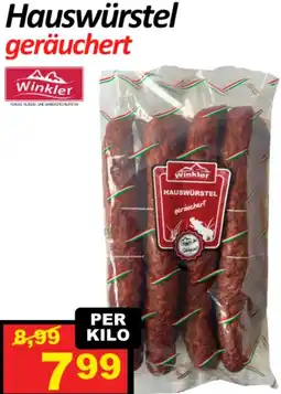 Wurstico Hauswürstel geräuchert Angebot
