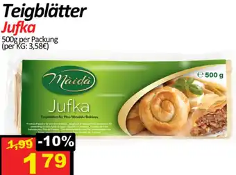 Wurstico Teigblätter Angebot