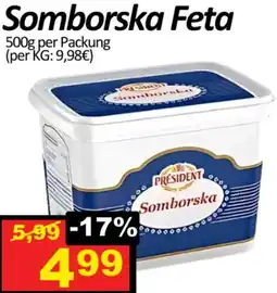 Wurstico Somborska Feta Angebot