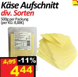 Wurstico Käse Aufschnitt Angebot