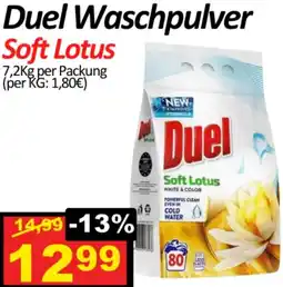 Wurstico Waschpulver Soft Lotus Angebot