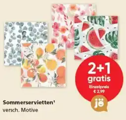 Pagro Diskont Sommerservietten Angebot