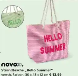 Pagro Diskont Strandtasche Hello Summer Angebot