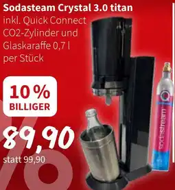 Der Grissemann Sodasteam Crystal Angebot