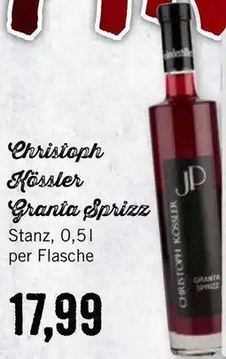 Der Grissemann Christoph Kössler Granta Sprizz Angebot