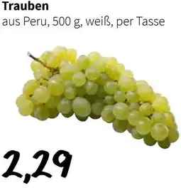 Der Grissemann Trauben Angebot
