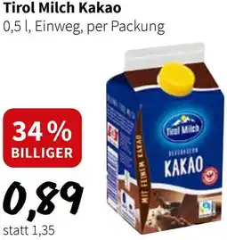 Der Grissemann Kakao Angebot