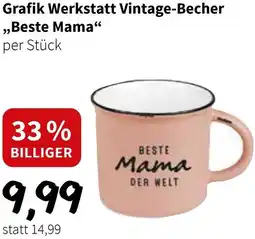 Der Grissemann Grafik Werkstatt Vintage-Becher Angebot