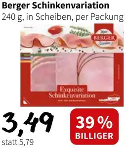 Der Grissemann Berger Schinkenvariation Angebot