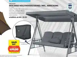 Hofer DESCANSO HOLLYWOODSCHAUKEL INKL. ABDECKUNG Angebot