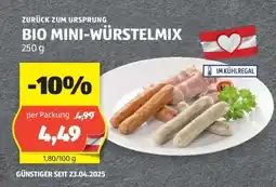 Hofer BIO MINI-WÜRSTELMIX Angebot