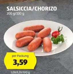 Hofer SALSICCIA/CHORIZO Angebot