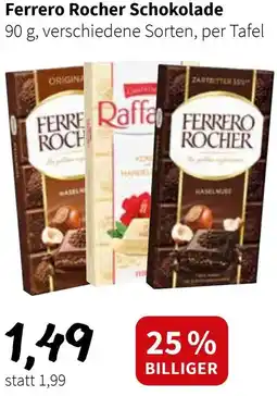Der Grissemann Rocher Schokolade Angebot