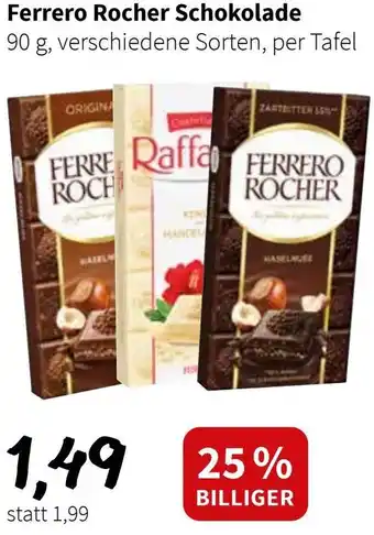 Der Grissemann Rocher Schokolade Angebot
