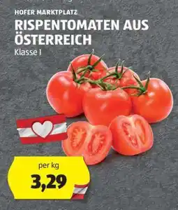 Hofer RISPENTOMATEN AUS ÖSTERREICH Angebot