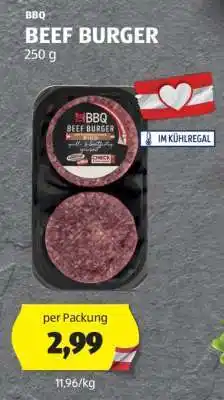 Hofer BBQ BEEF BURGER 250 g Angebot