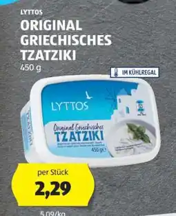 Hofer LYTTOS ORIGINAL GRIECHISCHES TZATZIKI Angebot