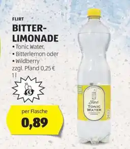 Hofer FLIRT BITTER-LIMONADE Angebot