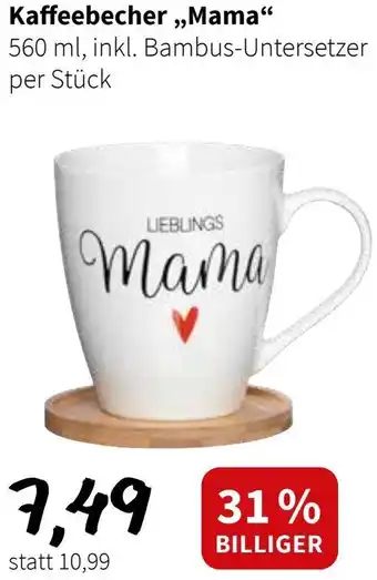 Der Grissemann Kaffeebecher Mama Angebot