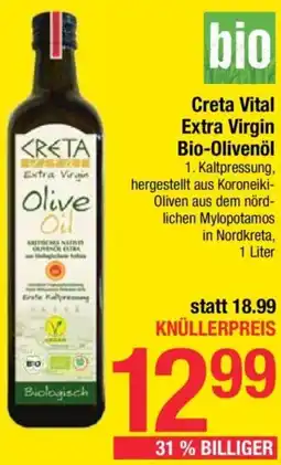 Maximarkt Creta Vital Extra Virgin Bio-Olivenöl Angebot