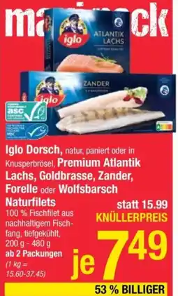 Maximarkt Premium Atlantik Lachs  oder Zander Angebot