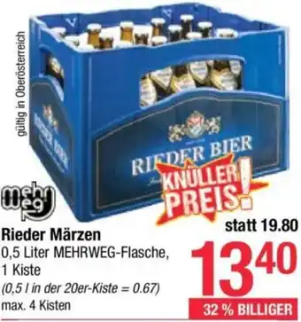 Maximarkt Rieder Märzen Angebot
