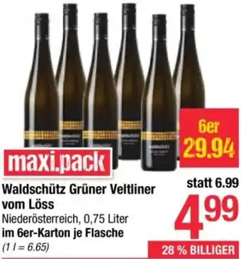 Maximarkt Waldschütz Grüner Veltliner vom Löss Angebot