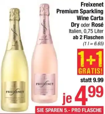 Maximarkt Freixenet Premium Sparkling Wine Carta Dry oder Rosé Angebot