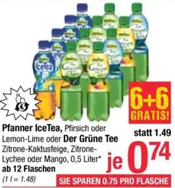 Maximarkt Pfanner Ice Tea Angebot
