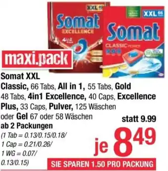 Maximarkt Classic , Excellence Angebot