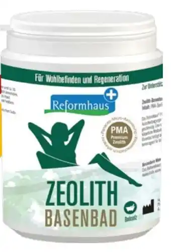 Martin Reformstark Reformhaus Zeolith Basenbad Angebot
