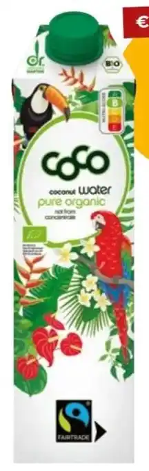 Martin Reformstark Coconut water pure organic Angebot