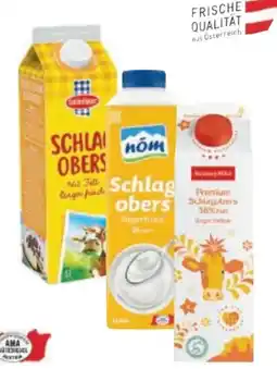 Metro Schärdinger Bergbauern Schlagobers Angebot