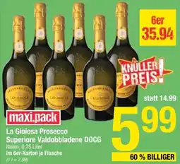Maximarkt Prosecco Superiore Valdobbiadene Angebot