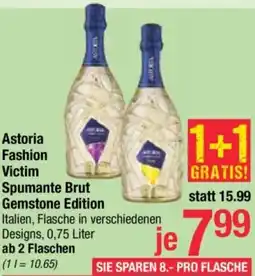 Maximarkt Astoria Fashion Victim Spumante Brut Gemstone Edition Angebot