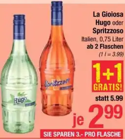 Maximarkt Hugo oder Spritzzoso Angebot