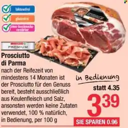 Maximarkt Prosciutto di Parma Angebot