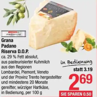 Maximarkt Padano Riserva D.O.P. Angebot