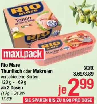 Maximarkt Thunfisch oder Makrelen Angebot