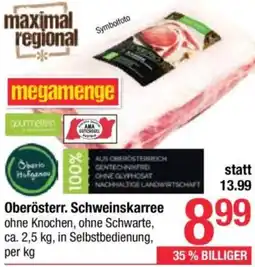 Maximarkt Schweinskarree Angebot